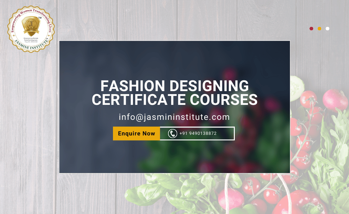 JasminInstitute Fashion Designing Certificate Courses